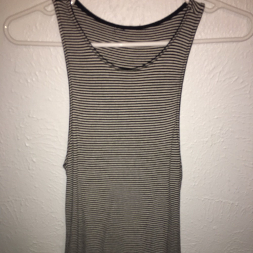 Black and White Tank